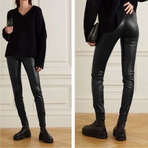 EUC The Row Lambskin Leather Pants - Sz M